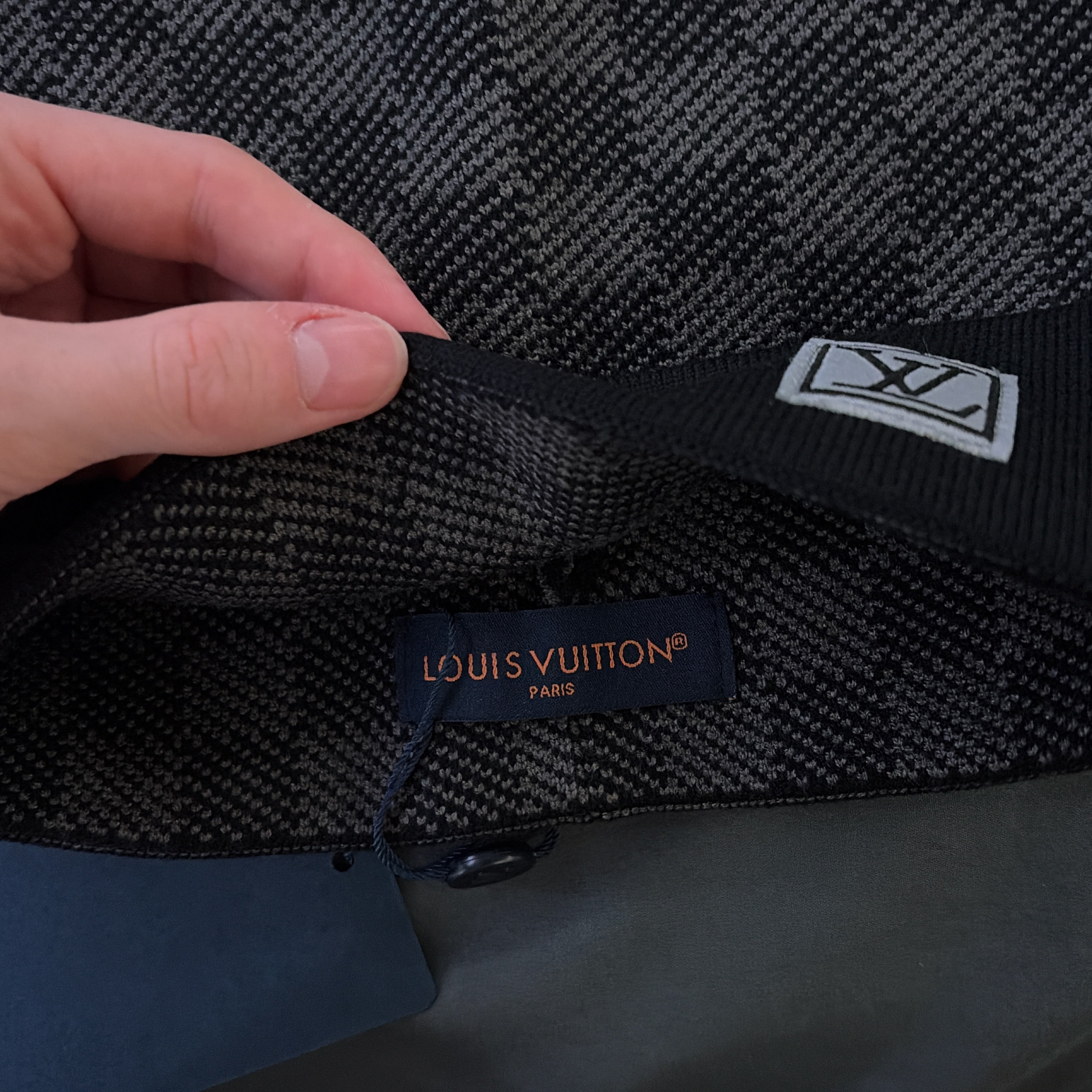 LV Monogram inspired beanies